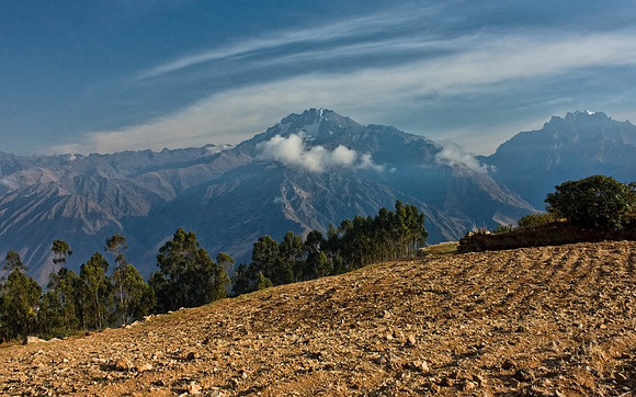 Andean Mountain Farmland
