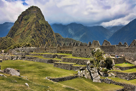 The Sacred Plaza and the Mountain
